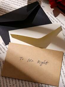 15pcs Solid Color Envelope - Multicolor - View 2