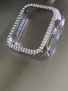 Rhinestone Decor Case Compatible With Apple Watch - Multicolor - View 3