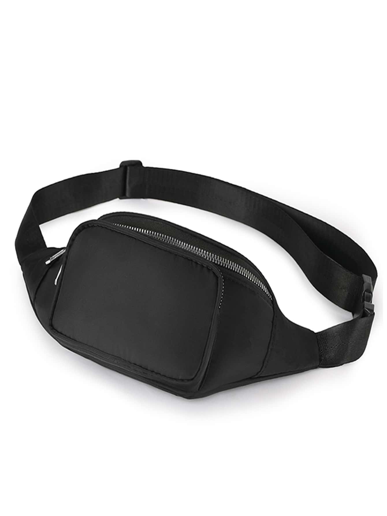 Minimalist Bum Bag - Black - View 1