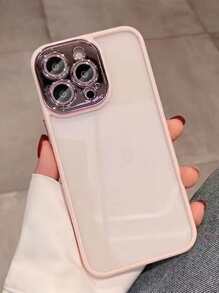 邊框拼接手機殼 - 淺粉色 - 查看 1