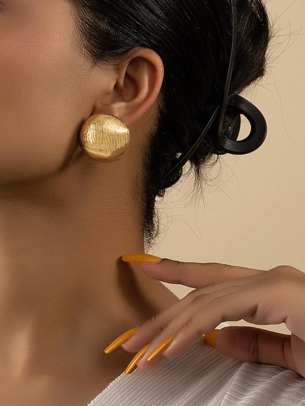 Textured Metal Ear Cuffs SHEIN USA