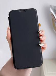 Składany solidny futerał na telefon - Czarne - Zobacz 4