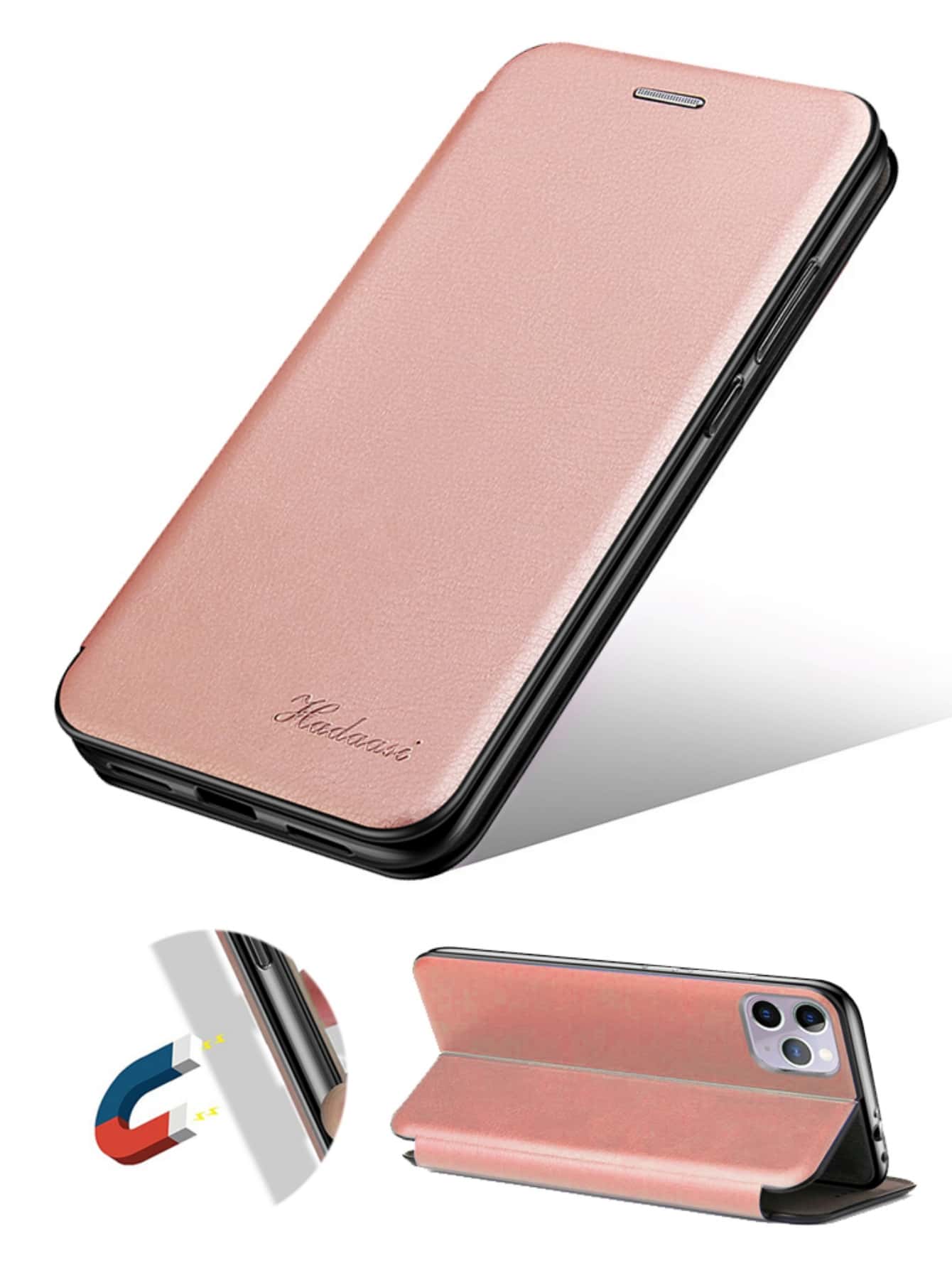 Ốp lưng điện thoại từ tính dạng gập, phiên bản quốc tế, không phải phiên bản nội địa.