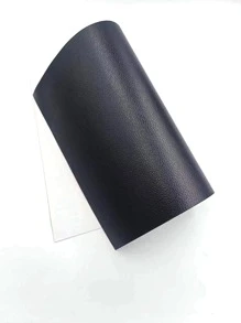 1入組黑色貼佈貼紙沙發自粘刺繡貼花 - 黑色 - 查看 1