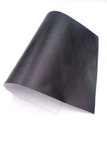 1入組黑色貼佈貼紙沙發自粘刺繡貼花 - 黑色 - 查看 3