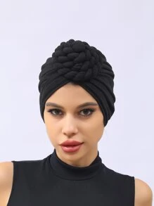 Twist Decor Head Wrap Bonnet Hair Bonnet Turban