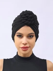 Twist Decor Head Wrap Bonnet Hair Bonnet Turban