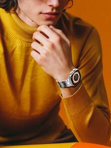 金屬錶帶適用於Apple Watch - 銀色 - 查看 6