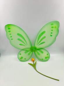 1pc Butterfly Design Costume Wing - Green - View 2