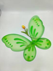 1pc Butterfly Design Costume Wing - Green - View 4