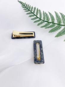 2pcs Geometric Hair Clip