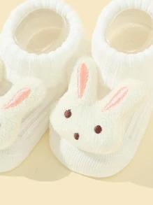 Vớ trang trí hình chú thỏ - trắng - Xem 4