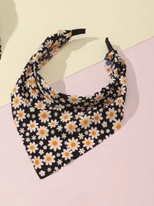2pcs Girls Flower Print Headband - Multicolor - View 4
