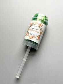 1個綠&淺綠&金色1cm 迷你派對彩帶裝置炮,派對慶典必備 - 綠色 - 查看 2