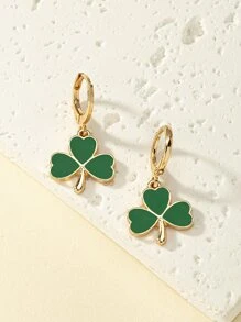 Clover Drop Earrings - Multicolor - View 2