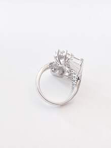 Nhẫn Trang Trí Hoa Đá Cubic Zirconia - Nhiều màu - Xem 2