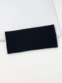 1pc Minimalist Knit Headband, College Casual Sports Headwrap, Pink/Black/White, Versatile Accessories For Men & Women, Year Round Use,Hair Accessories,Turban Headband,Sweatband, School Stuff, College, Headbands Fall Winter Hair Band For Vacation Outfits Woman Elegant Scarf Women Bandanas Soft Headwrap