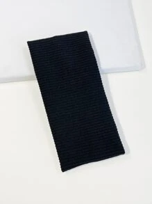 1pc Minimalist Knit Headband, College Casual Sports Headwrap, Pink/Black/White, Versatile Accessories For Men & Women, Year Round Use,Hair Accessories,Turban Headband,Sweatband, School Stuff, College, Headbands Fall Winter Hair Band For Vacation Outfits Woman Elegant Scarf Women Bandanas Soft Headwrap