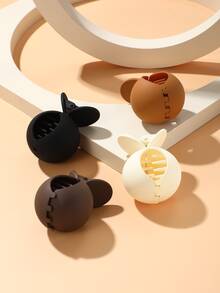 4 piezas Garra de pelo unicolor - Multicolor - Ver 1