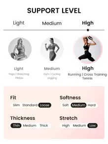 SHEIN Sports Pantalones cortos deportivos con bolsillo con cremallera para teléfono - Negro - Ver 9