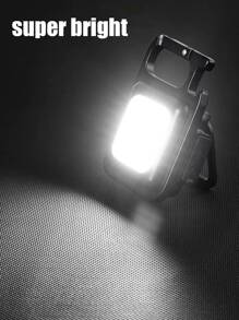 1pc Aluminum Flashlight, 1200LM, 600mAh power Multifunction Torches For Indoor & Outdoor With Strong Light - White - View 5