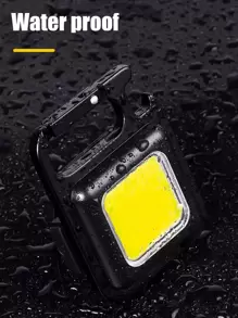 1pc Aluminum Flashlight, 1200LM, 600mAh power Multifunction Torches For Indoor & Outdoor With Strong Light - White - View 7