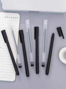 6入組極簡中性筆 - 彩色 - 查看 2