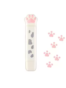 1pc Cat Correction Tape With Double-Sided Adhesive Tape White - White - View 1