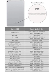 Tay áo từ tính bằng đá cẩm thạch Tương thích với iPad - Nhiều màu - Xem 5