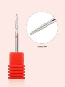 Nail Drill Bit, 1pc Metal Nail Bits For Nail Drill E-File, Bits Manicure Pedicure Remover Tools For Acrylic Gel Nails, Salon Home Nail Care Supplies For Acrylic Nail Gel Fast Remove - Multicolor - View 5