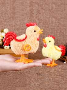 1pc Chicken Design Random Cat Teaser Toy - Multicolor - View 2