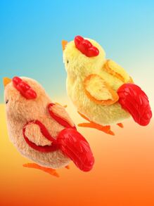 1pc Chicken Design Random Cat Teaser Toy - Multicolor - View 4