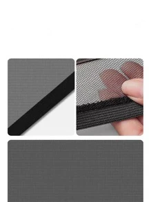 2 piezas Sombrilla de coche de malla - Negro - Ver 3