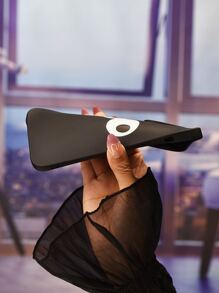 Vỏ điện thoại họa tiết mắt hoạt hình - Đen và trắng - Xem 4