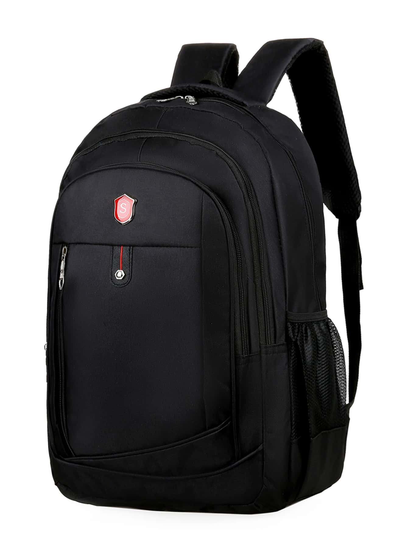 Balo đi bộ đường dài ngoài trời dung tích lớn cho nam, Túi đeo vai nhẹ du lịch cho các hoạt động ngoài trời Túi đựng máy tính xách tay mùa hè Túi đi học cho bố Túi đựng đồ Giáng sinh Ba lô Quà tặng Giáng sinh mùa đông Túi cho nam Túi đi bộ đường dài Túi cuối tuần Ba lô Du lịch phải có Túi lớn Túi lò xo để du lịch Túi đựng máy tính xách tay - màu đen - Xem 1