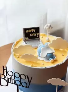 5入組PP曲奇模具現代家用雲形曲奇模具 - 白色 - 查看 7