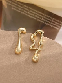 Pendientes de tachuela estructurado