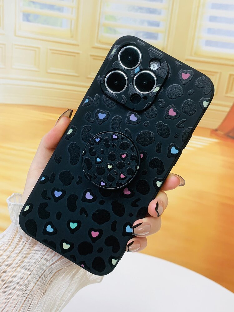 愛心圖案手機殼 - 彩色 - 查看 5