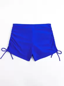 SHEIN Swim Bottom de bikini con cordón lateral