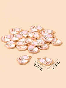 20pcs/set Cherry Detail DIY Pendant - Multicolor - View 4