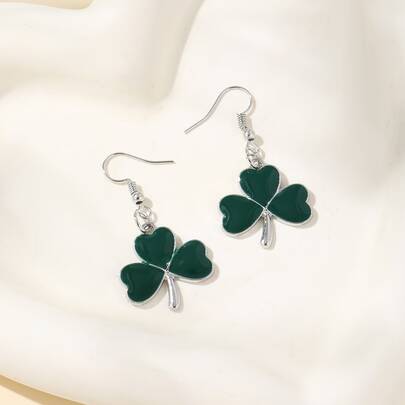 Clover Drop Earrings