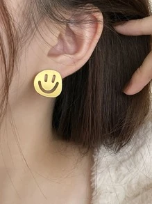 Bông tai biểu hiện rỗng - Vàng - Xem 6