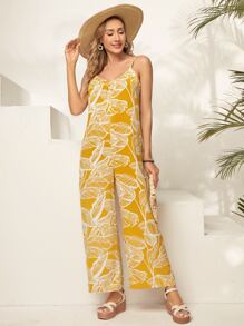 EMERY ROSE Áo liền quần nữ Túi Nhiệt đới Boho - Nhiều màu - Xem 1