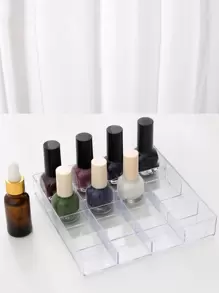 1pc Makeup Organizer Box Lipstick Holder Desk Display Stand