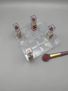 1pc Makeup Organizer Box Lipstick Holder Desk Display Stand