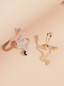 cái/bộ Rắn Thiết Kế Vòng - Vàng - Xem 4