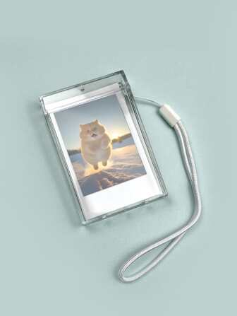 1pc 3 Inch Clear Photo Storage Box
