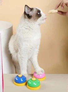 1pc Paw Decor Pet Training Bell Toy - Multicolor - View 4