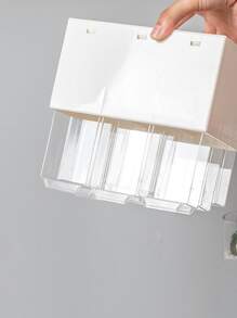 1個簡約風格儲物盒 - 粉色 - 查看 2