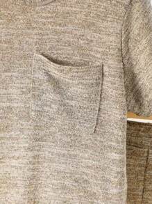 SHEIN 年輕男孩混色針織t恤和短褲